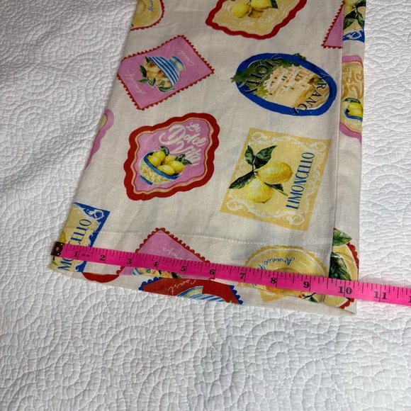 BNWT Joie Multicolor Graphic Print Linen Pants size Small - Picture 9 of 11